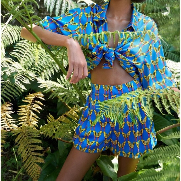 Zara Pants - Zara Flowy High Waisted Shorts Size Small